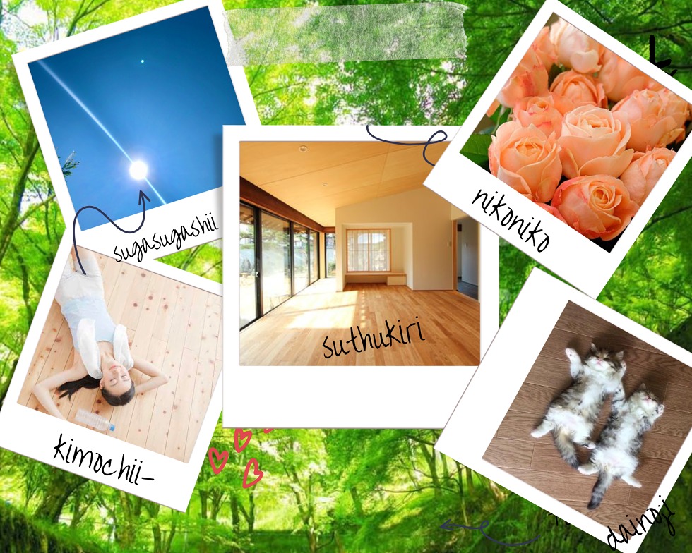 Vision Board Collage Scrapbooking Romantic White Orange (10)